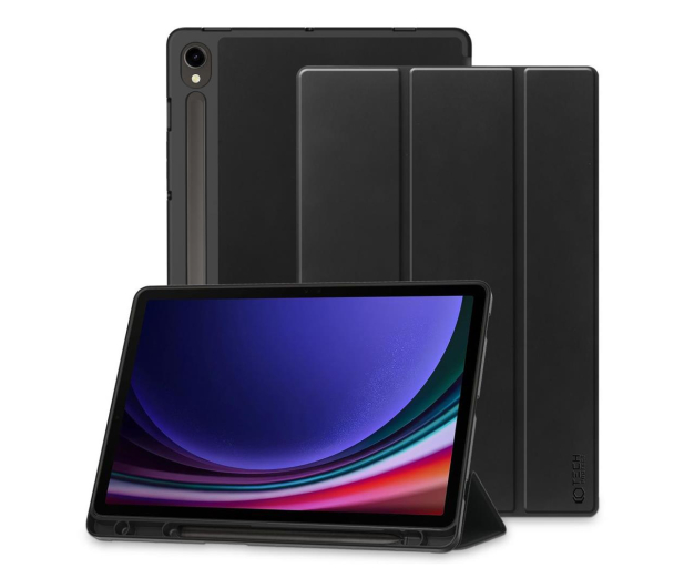 TECH-PROTECT SmartCase Pen do Samsung Galaxy Tab S9 FE X510 / X516 czarny 9319456606225 - 1195237 - zdjęcie